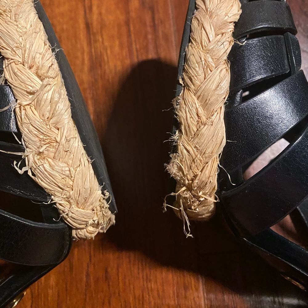 Tory Burch Multi Color 5" Platform Runway Heels S… - image 6